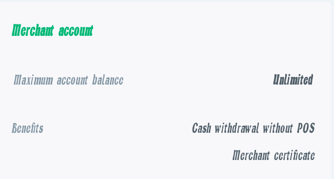 Opay account limits for merchant