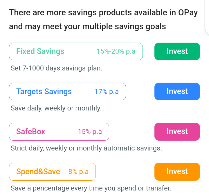 Opay investment