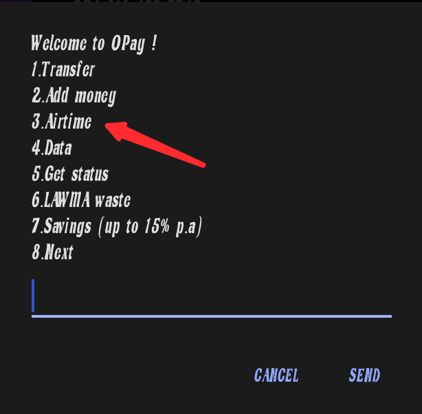 How to buy airtime from Opay