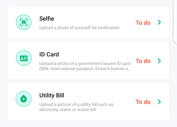 How to upgrade Opay account
