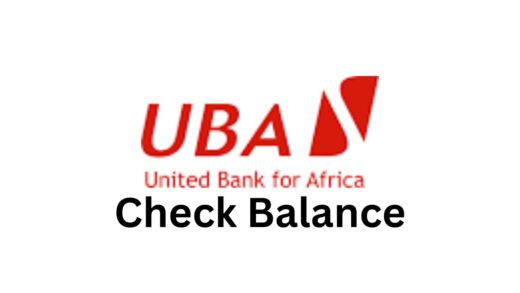 How to check UBA account balance