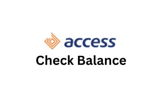 How to check Access Bank account balance