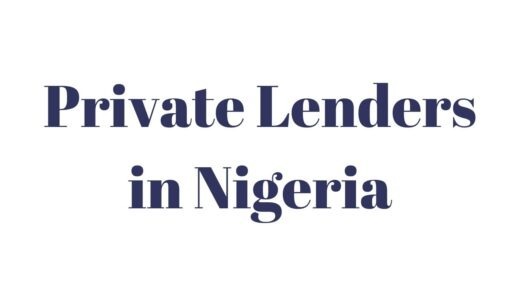 Private money lenders in Nigeria