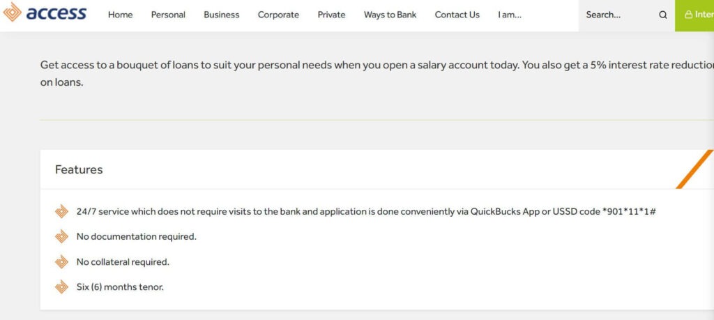 loan for salary earners