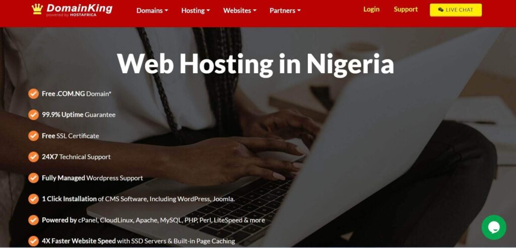 Web Hosting in Nigeria