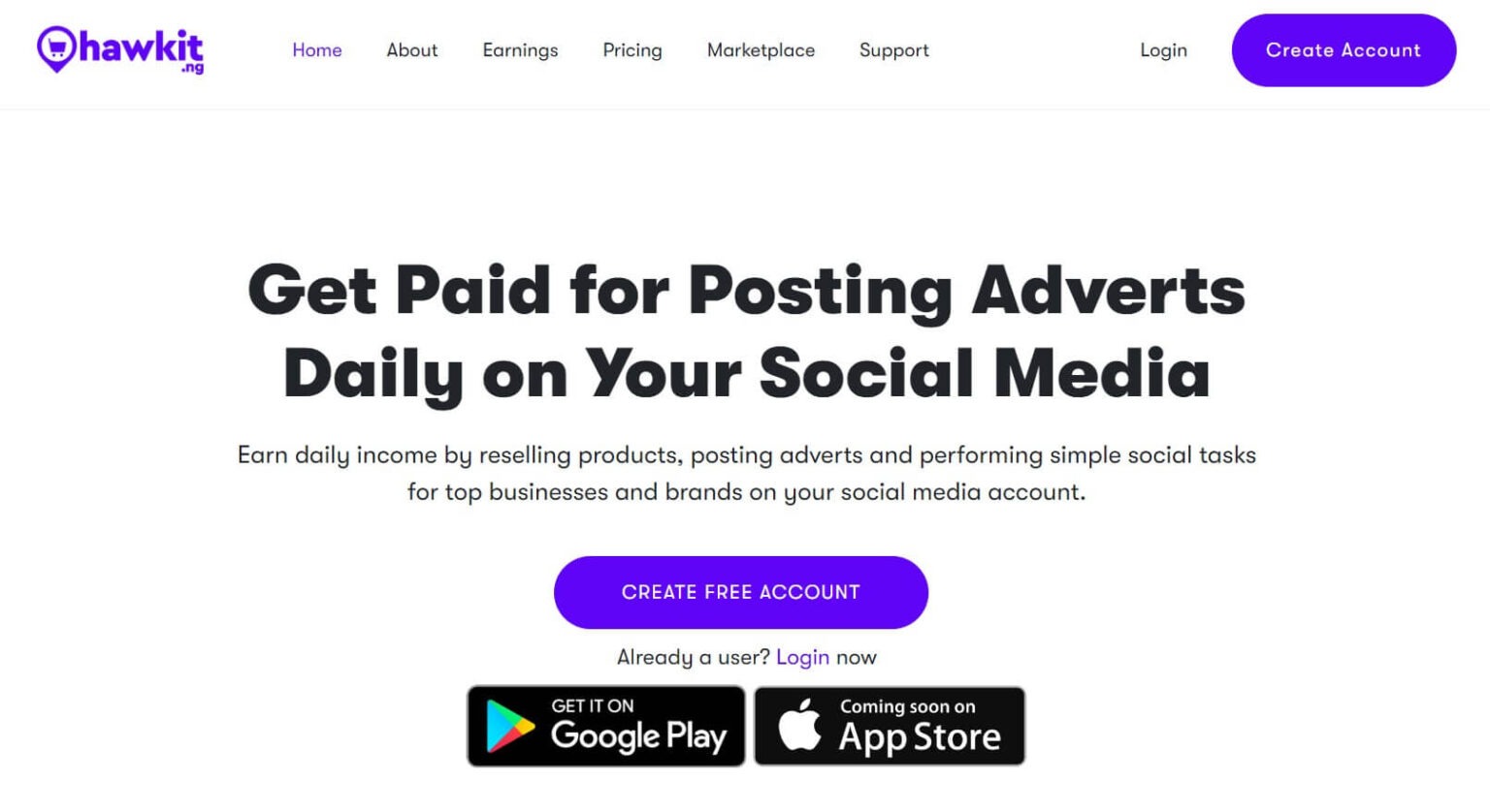 Hawkit Machine Hawkit NG 2026: How to Earn Daily Posting [Sign Up Review & Login ...