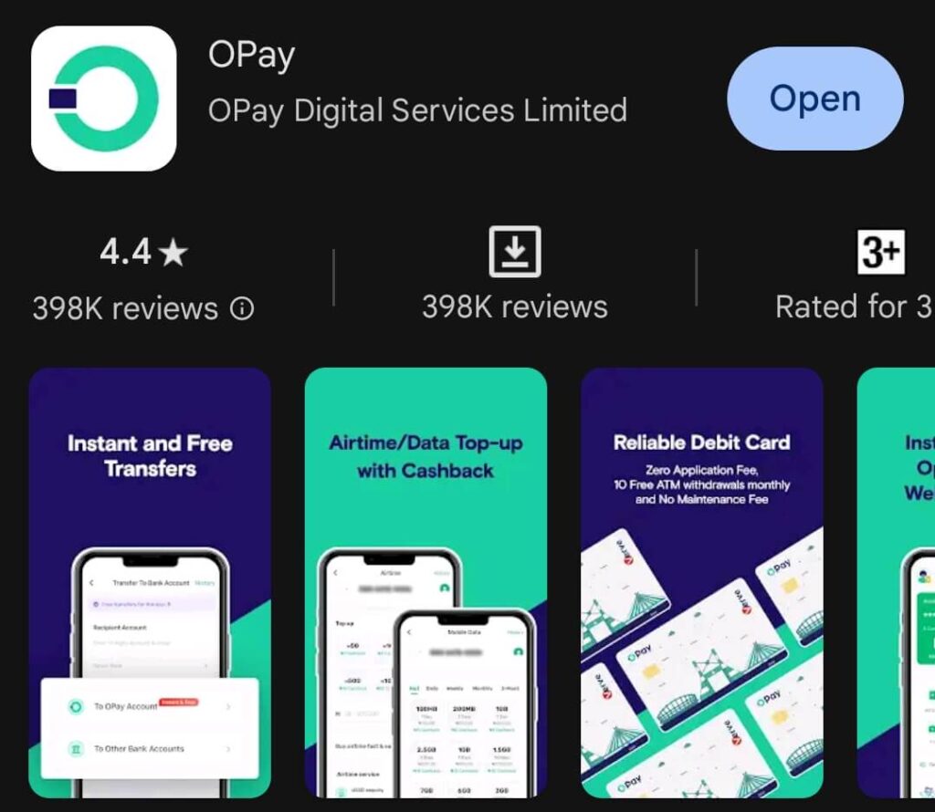 I Lost my Opay Number